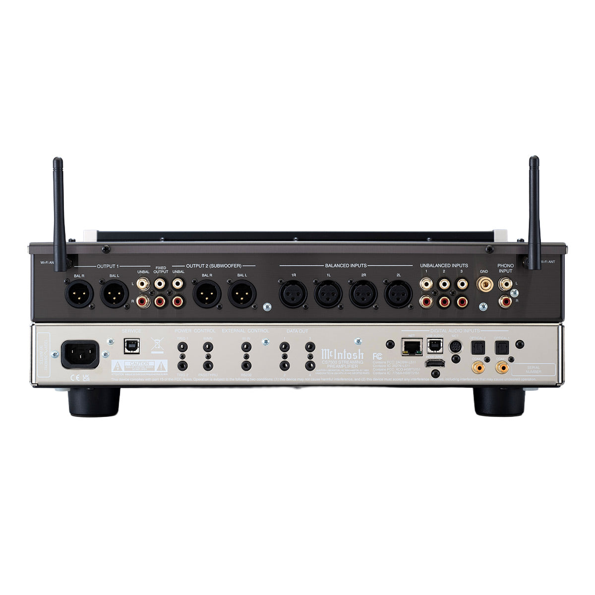 McIntosh CS7500 Streaming Preamplifier