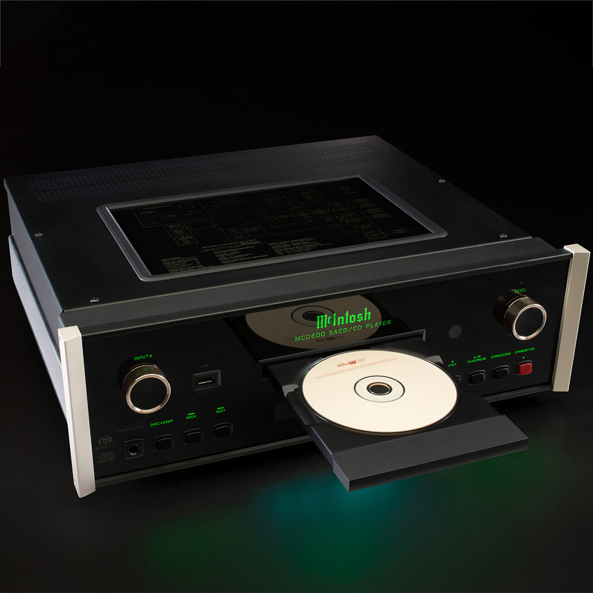McIntosh MCD600 2 Channel SACD/CD Player