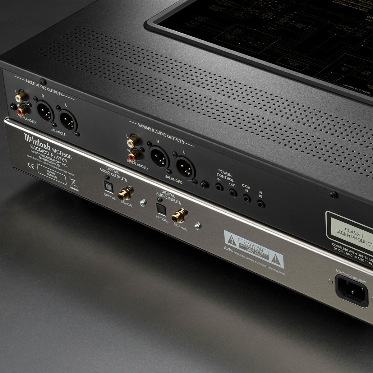 McIntosh MCD600 2 Channel SACD/CD Player