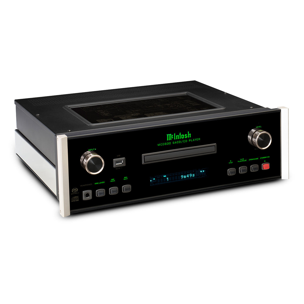 McIntosh MCD600 2 Channel SACD/CD Player