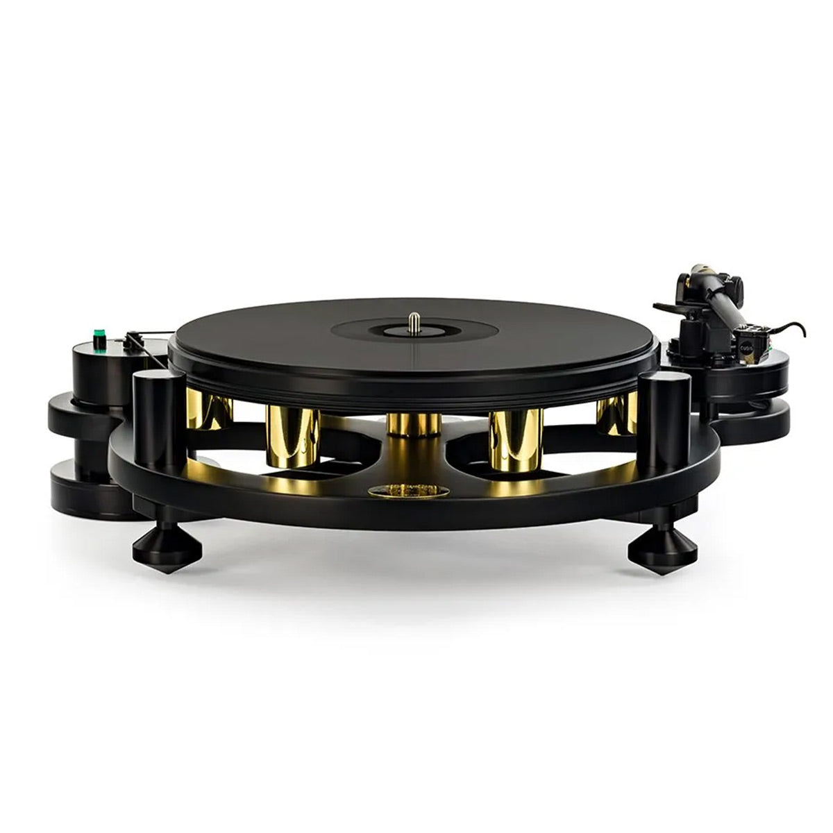 Michell Gyro SE Turntable Bundle with T8 Tonearm, Record Clamp, and UniCover (Black)