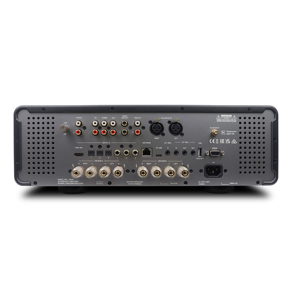 Michi Prestige X430 Integrated Amplifier with Built-In DAC