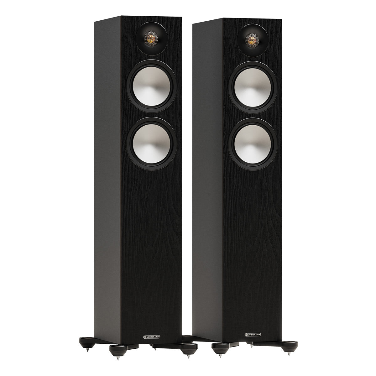 Monitor Audio Bronze 300 7G Floorstanding Speakers - Pair (Black)