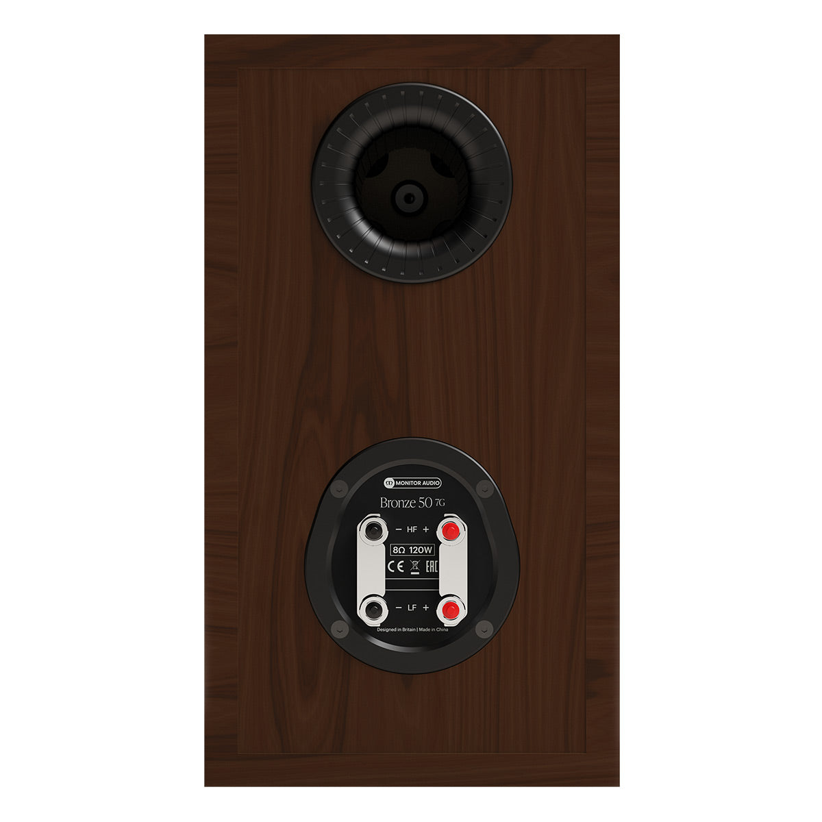 Monitor Audio Bronze 50 7G Bookshelf Speakers - Pair (Walnut)
