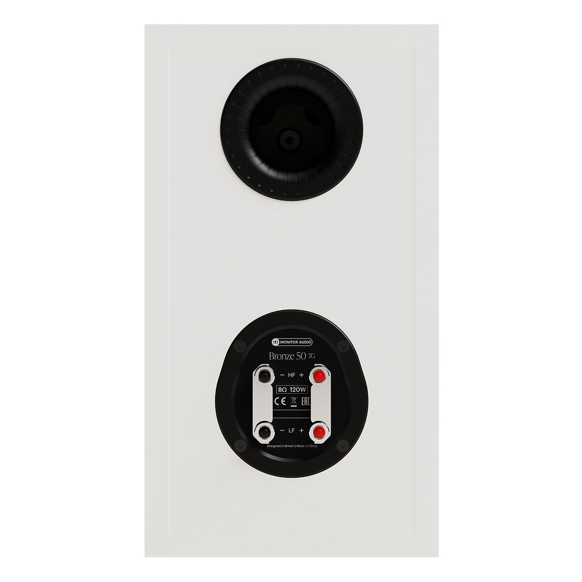 Monitor Audio Bronze 50 7G Bookshelf Speakers - Pair (White)