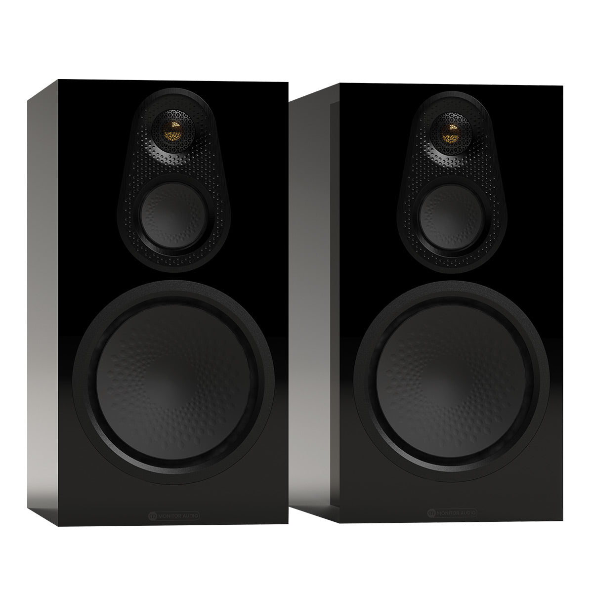 Monitor Audio Silver 100 8G 3-Way Bookshelf Speakers - Pair (Black Gloss)