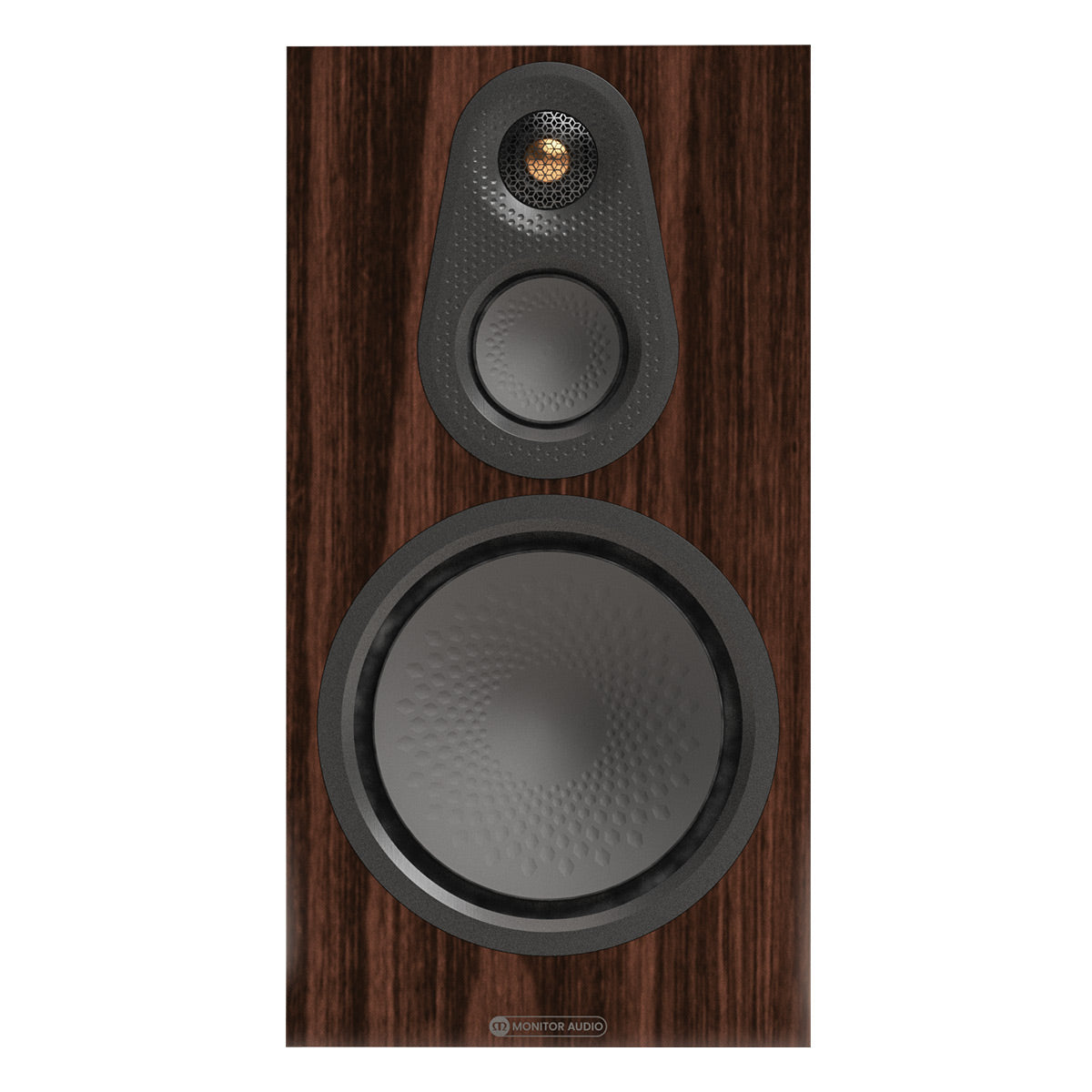 Monitor Audio Silver 100 8G 3-Way Bookshelf Speakers - Pair (European Walnut)