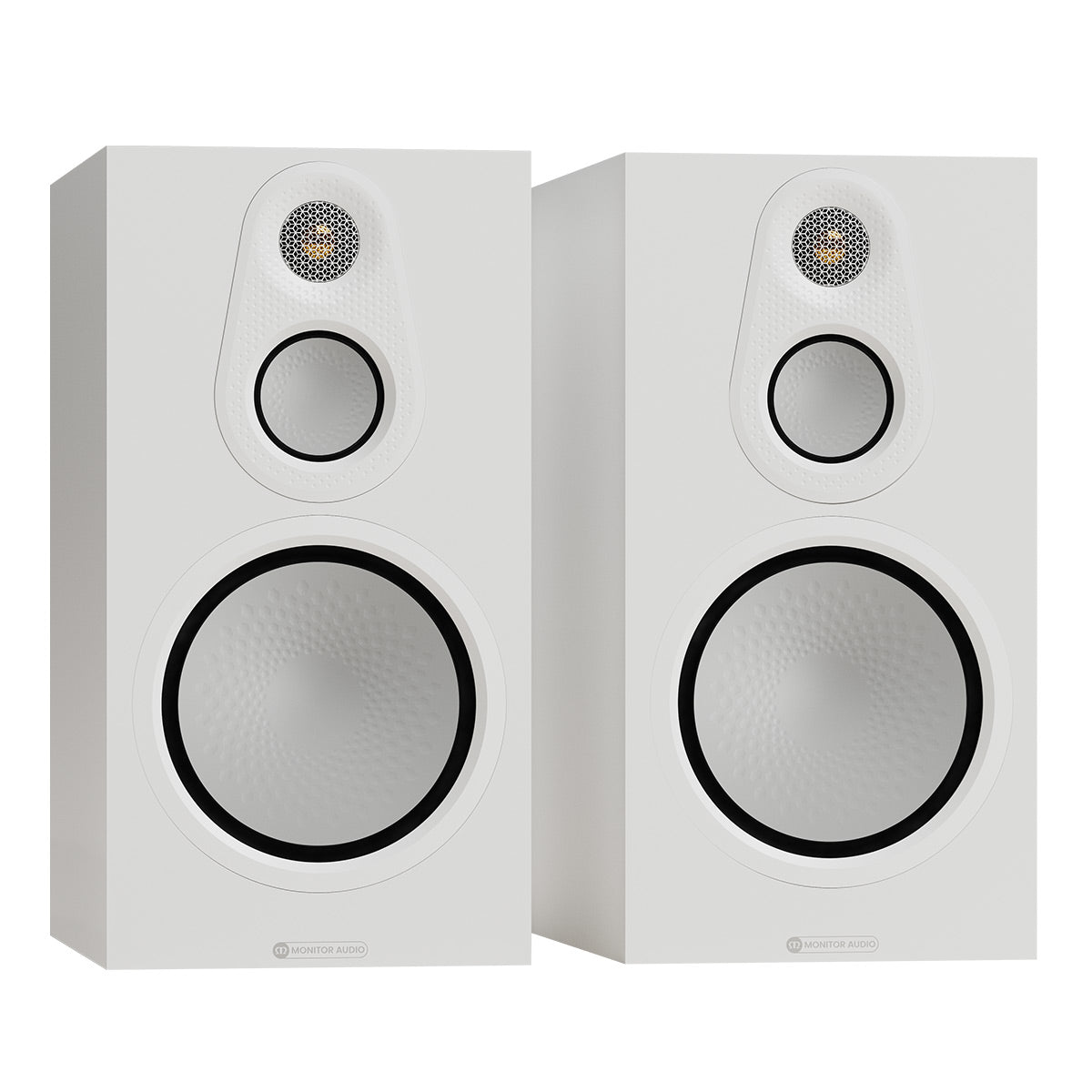 Monitor Audio Silver 100 8G 3-Way Bookshelf Speakers - Pair (Satin White)