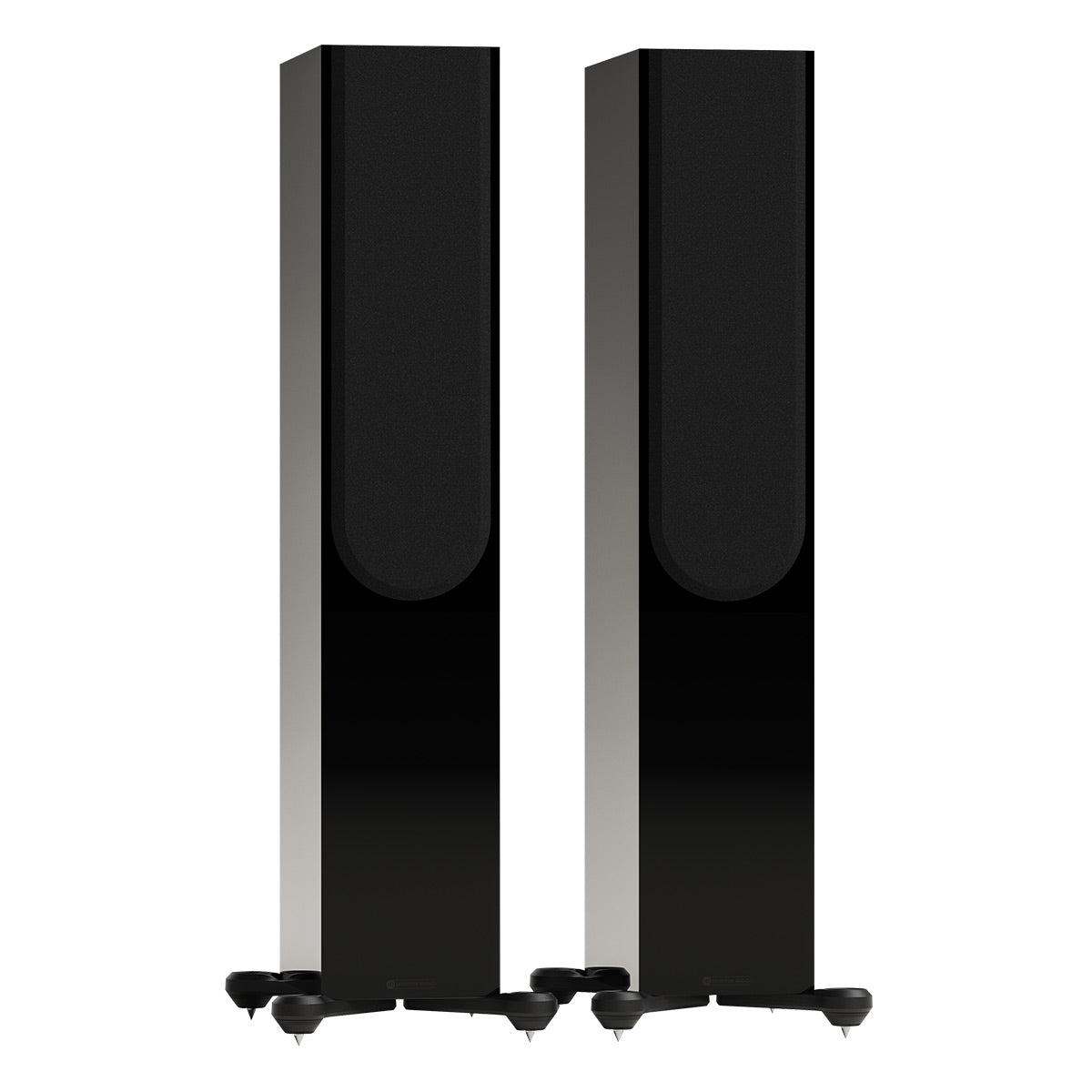Monitor Audio Silver 300 8G 3-Way Floorstanding Speakers - Pair (Black Gloss)