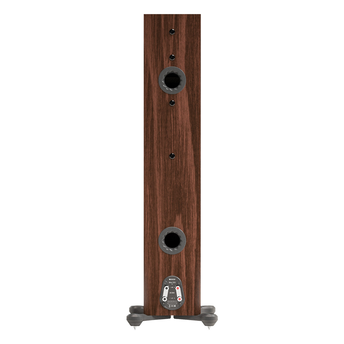 Monitor Audio Silver 300 8G 3-Way Floorstanding Speakers - Pair (European Walnut)