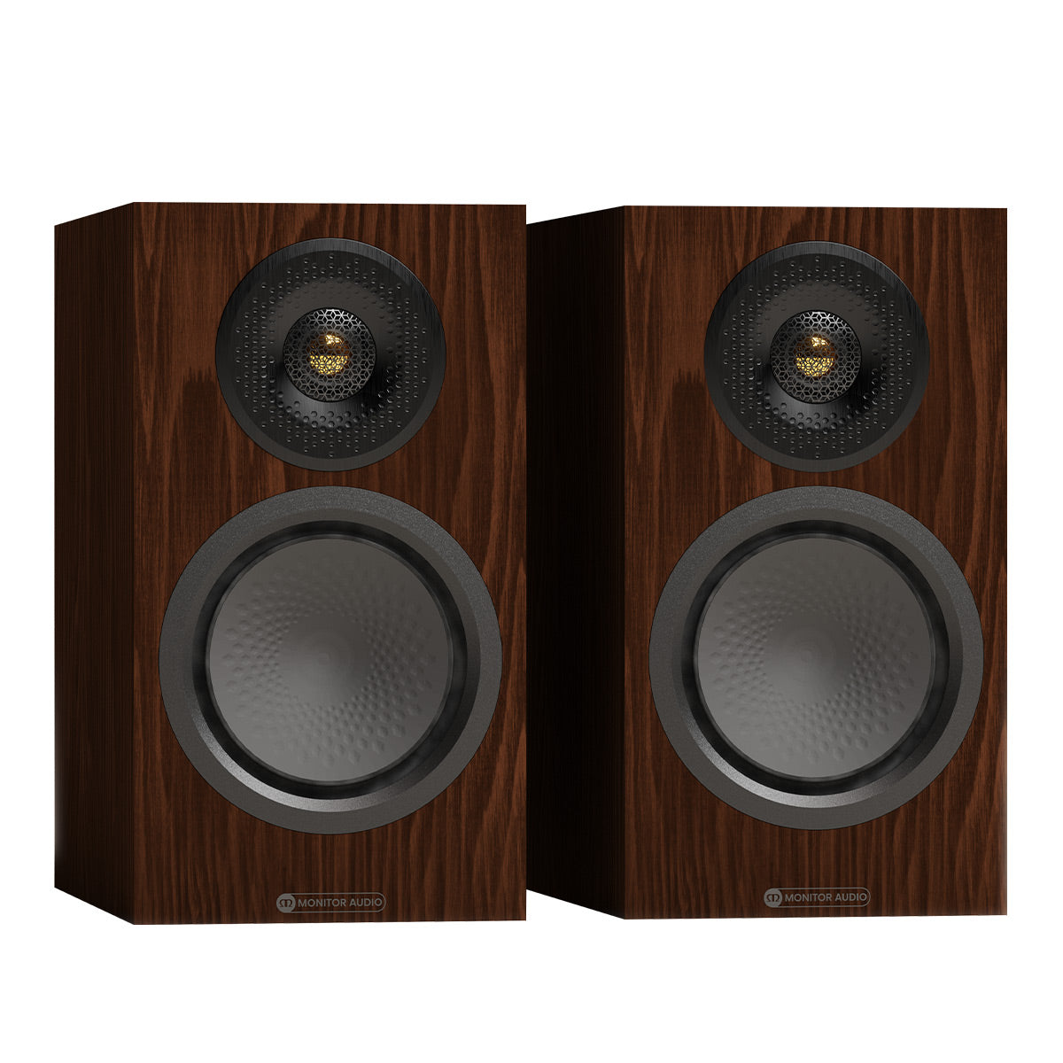 Monitor Audio Silver 50 8G 2-Way Bookshelf Speakers - Pair (European Walnut)