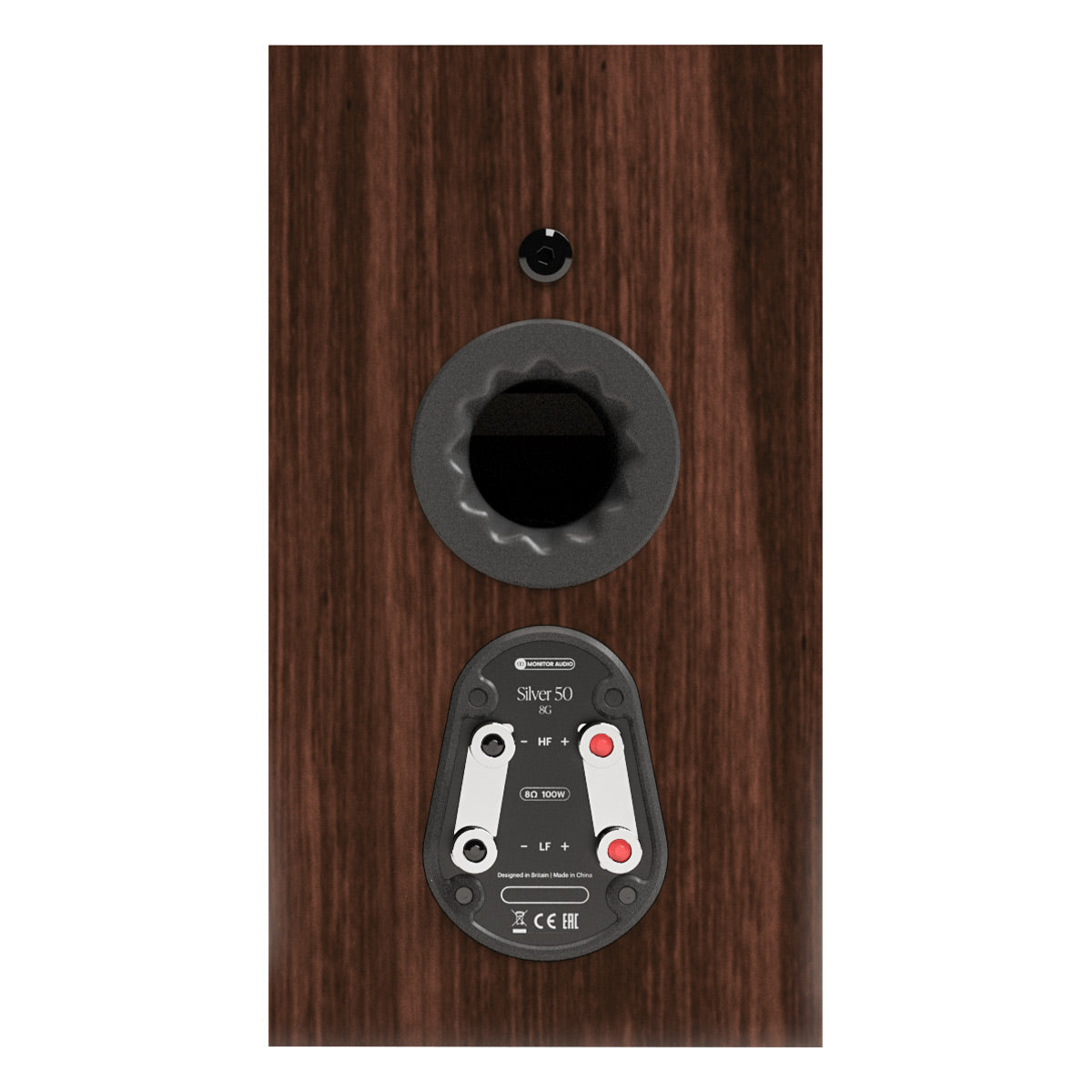 Monitor Audio Silver 50 8G 2-Way Bookshelf Speakers - Pair (European Walnut)