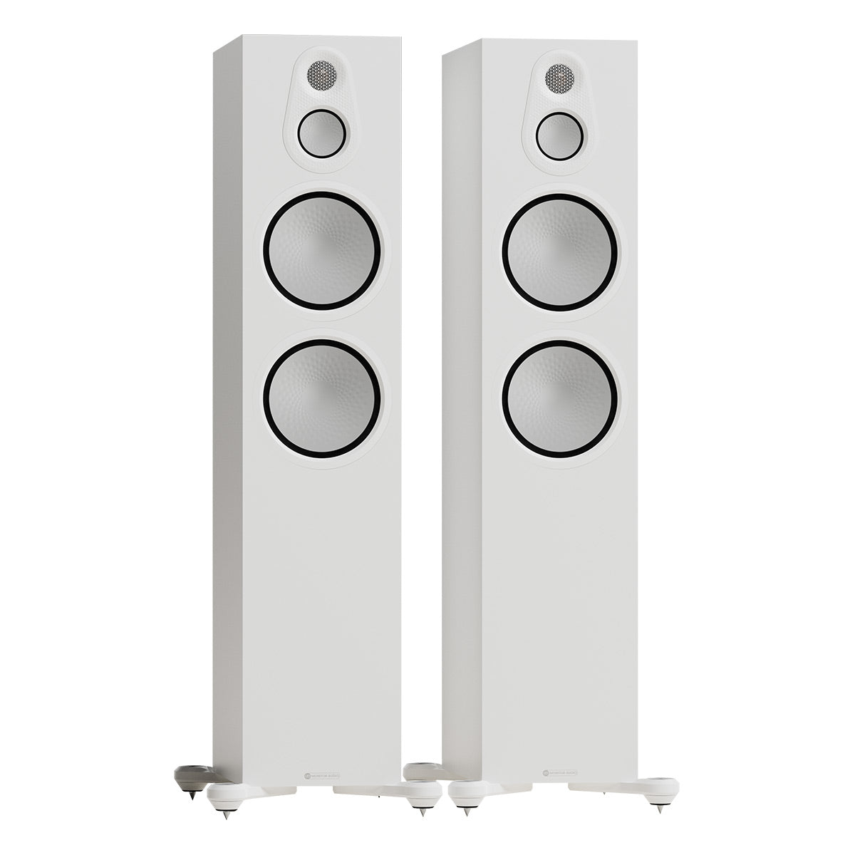 Monitor Audio Silver 500 8G 3-Way Floorstanding Speakers (Satin White)