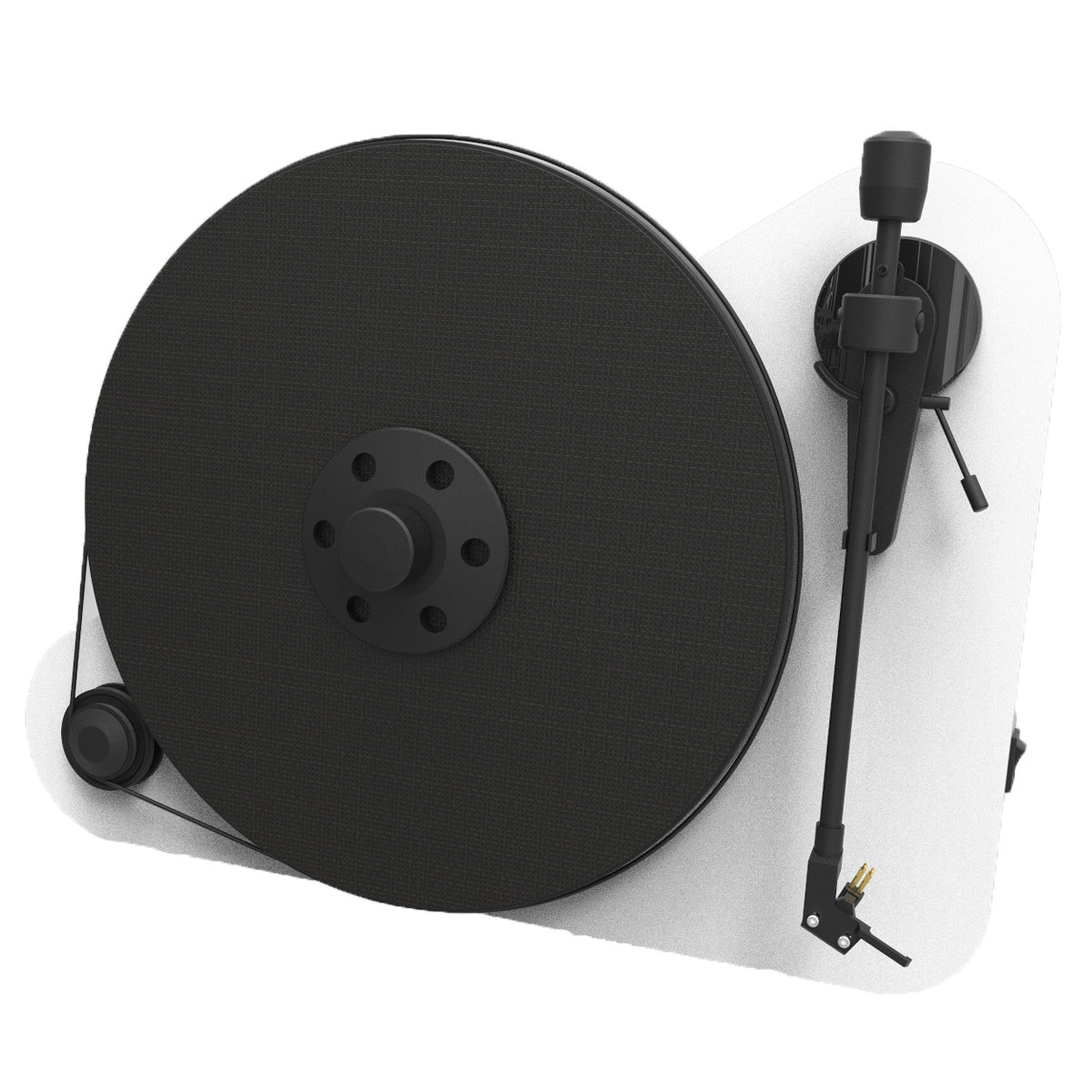 Pro-Ject VT-E Vertical-Standing Turntable with OM 5E Cartridge (Matte White)