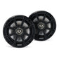 Kicker 51PSC652 6.5" 2-Ohm Powersports Weather-Proof Coaxial Speakers - Pair