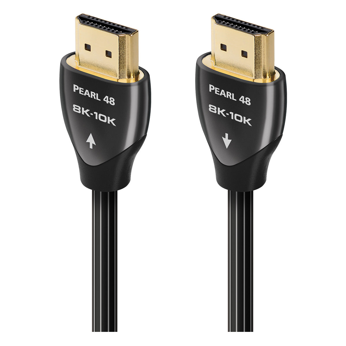 AudioQuest Pearl 48 8K-10K 48Gbps Ultra High Speed HDMI Cable - 7.38 ft. (2.25m) - Pair