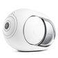 Devialet Phantom I 103dB High-End Wireless Speaker (Light Chrome) with Tree Stand for Phantom I (Matte White) - Each