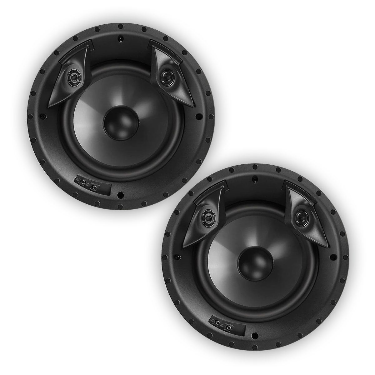 Polk Audio 80F/X-LS Vanishing 8" In Ceiling Speaker Pair with 14 Gauge Speaker Wire - 50 Feet