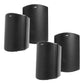 Polk Audio Atrium 4 All-Weather Outdoor Loudspeaker - 4 Pack (Black)