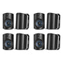 Black, 8 Speakers
