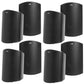 Polk Audio Atrium 5 All Weather Outdoor Loudspeakers - 8 Pack (Black)