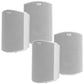 Polk Audio Atrium6 All Weather Outdoor Loudspeakers - 4 Pack (White)