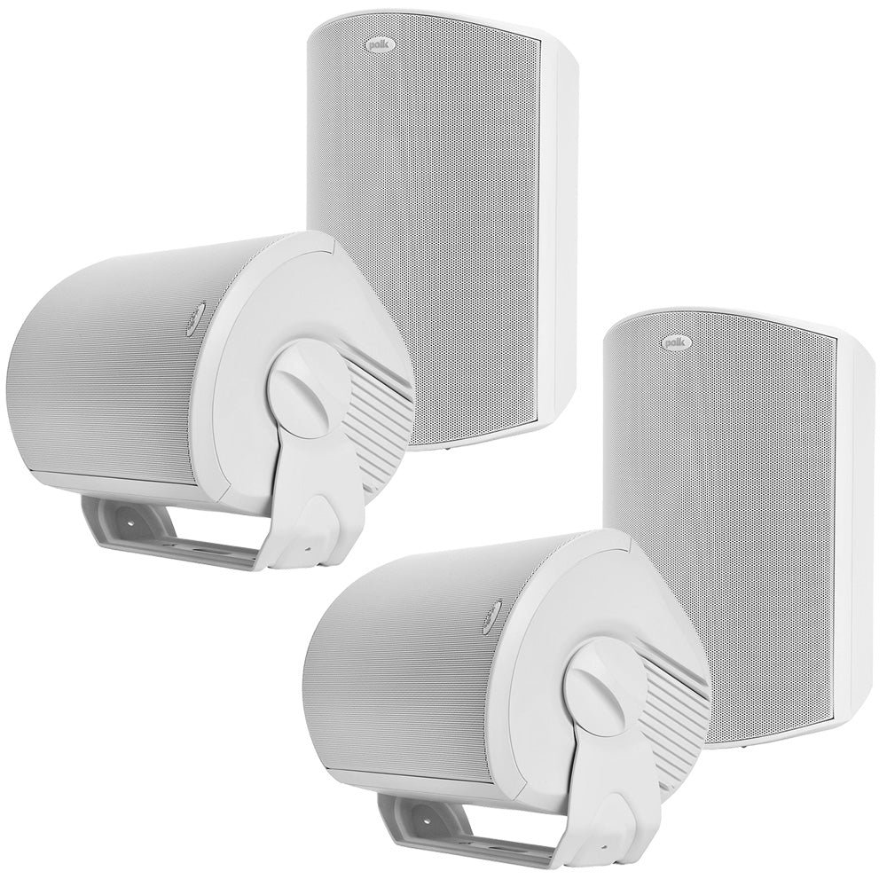 Polk Audio Atrium8 All Weather Outdoor Loudspeakers - 4 Pack (White)