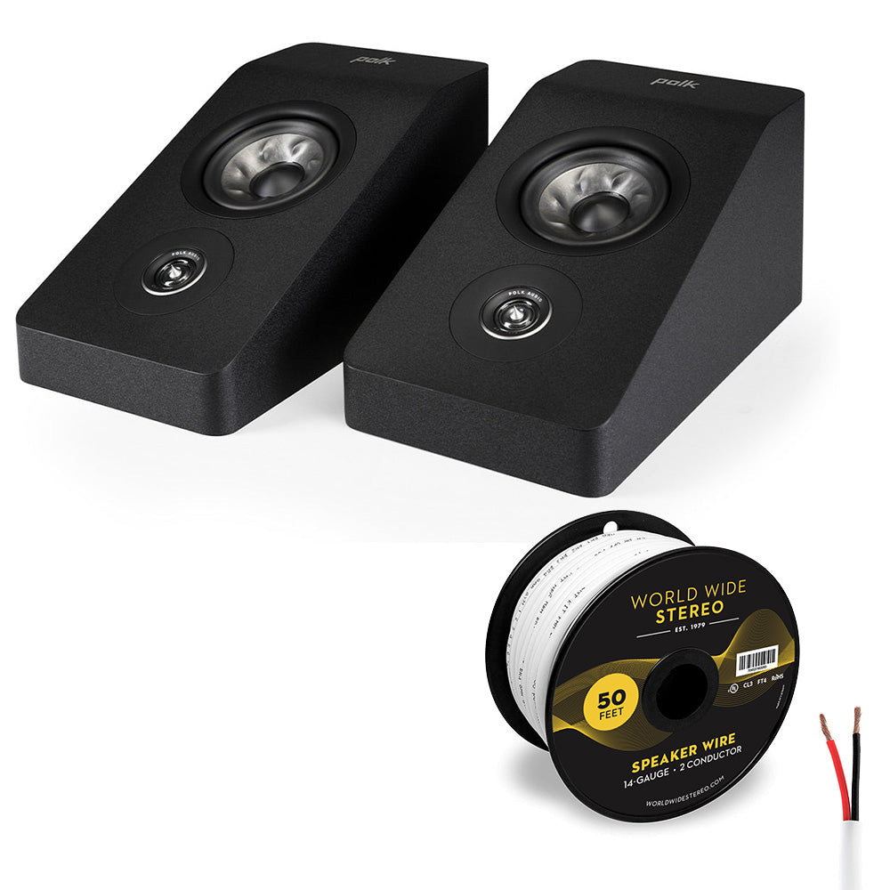 Polk Audio Reserve R900 Dolby Atmos Height Module with Speaker Wire (Black)