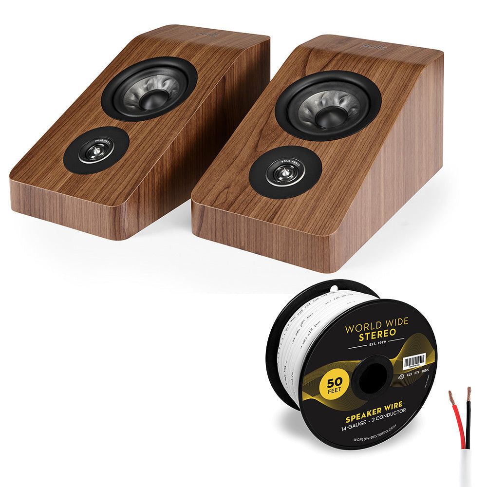 Polk Audio Reserve R900 Dolby Atmos Height Module with Speaker Wire (Walnut)