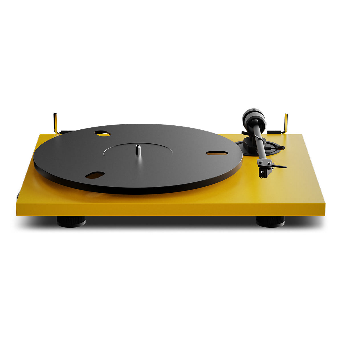 Pro-Ject E 1.2 BT Plug & Play Bluetooth Turntable with Pick it MM E Cartridge (Golden Yellow)