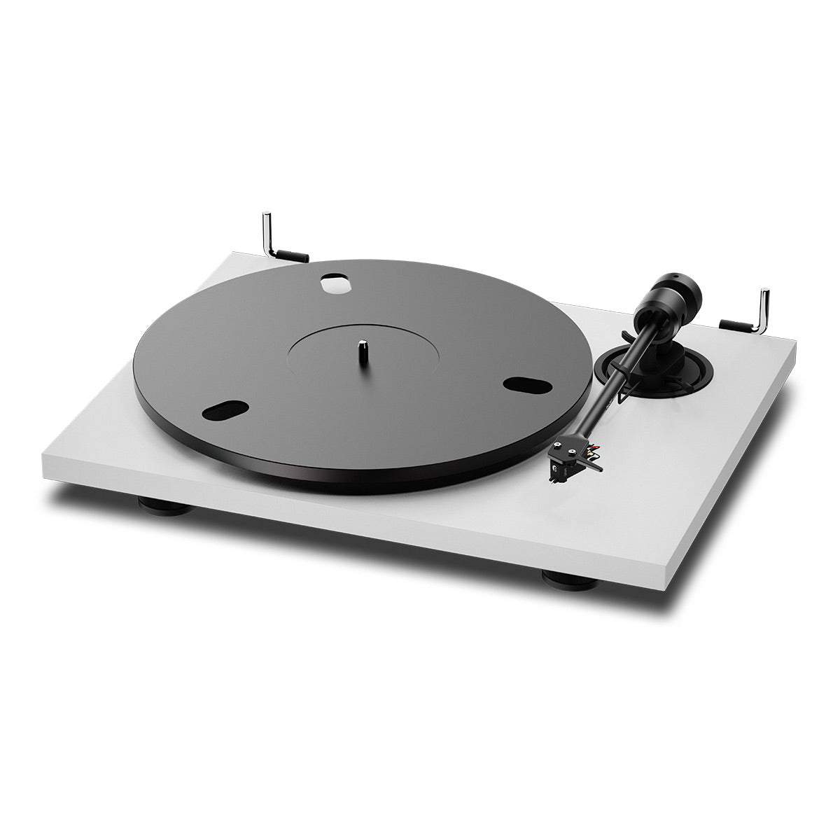 Pro-Ject E 1.2 BT Plug & Play Bluetooth Turntable with Pick it MM E Cartridge (Satin White)