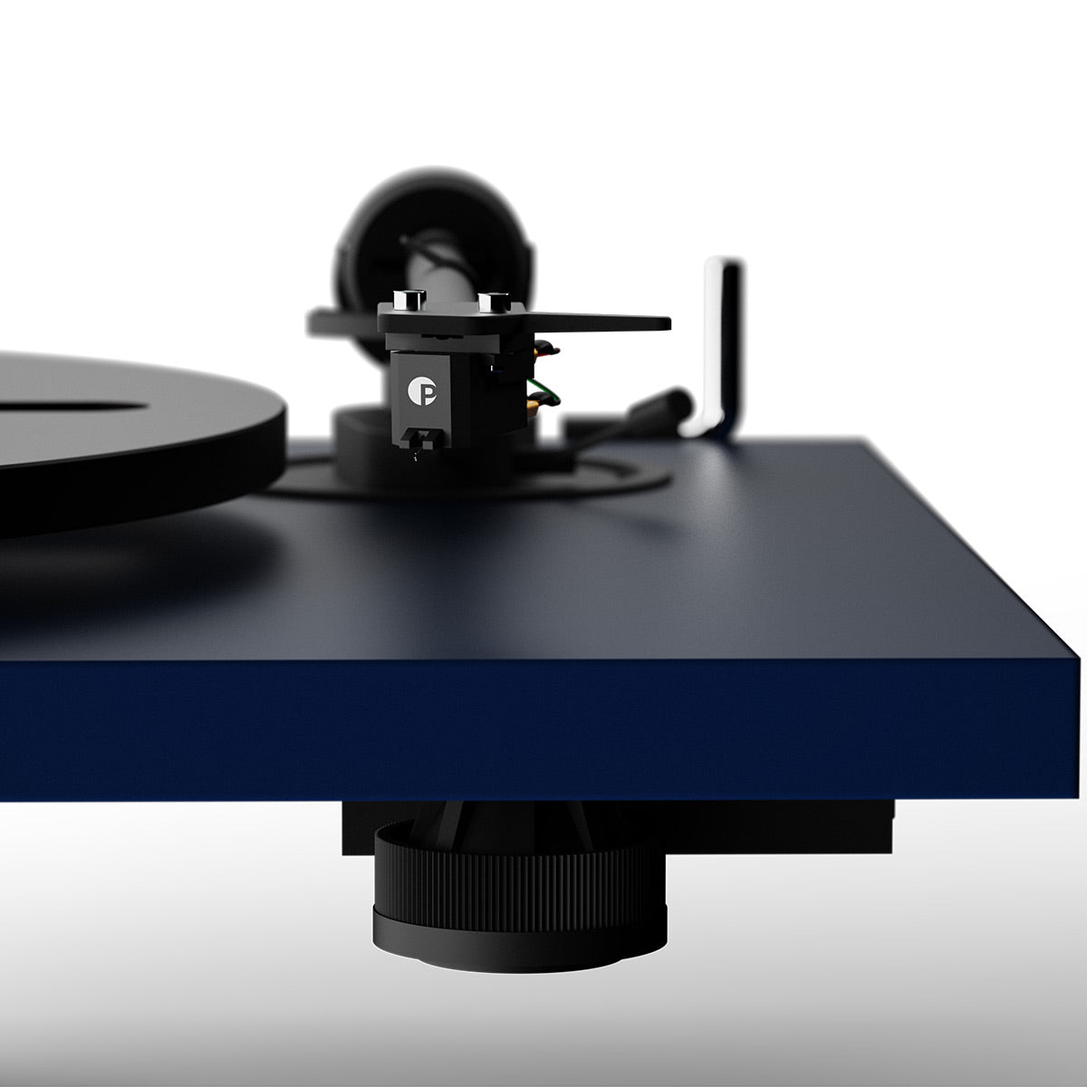 Pro-Ject E 1.2 BT Plug & Play Bluetooth Turntable with Pick it MM E Cartridge (Steel Blue)