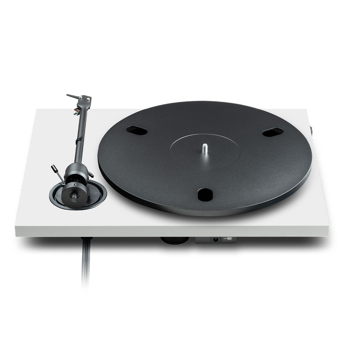 Pro-Ject E1.2 Plug & Play Turntable with Pick it MM E Cartridge (White)