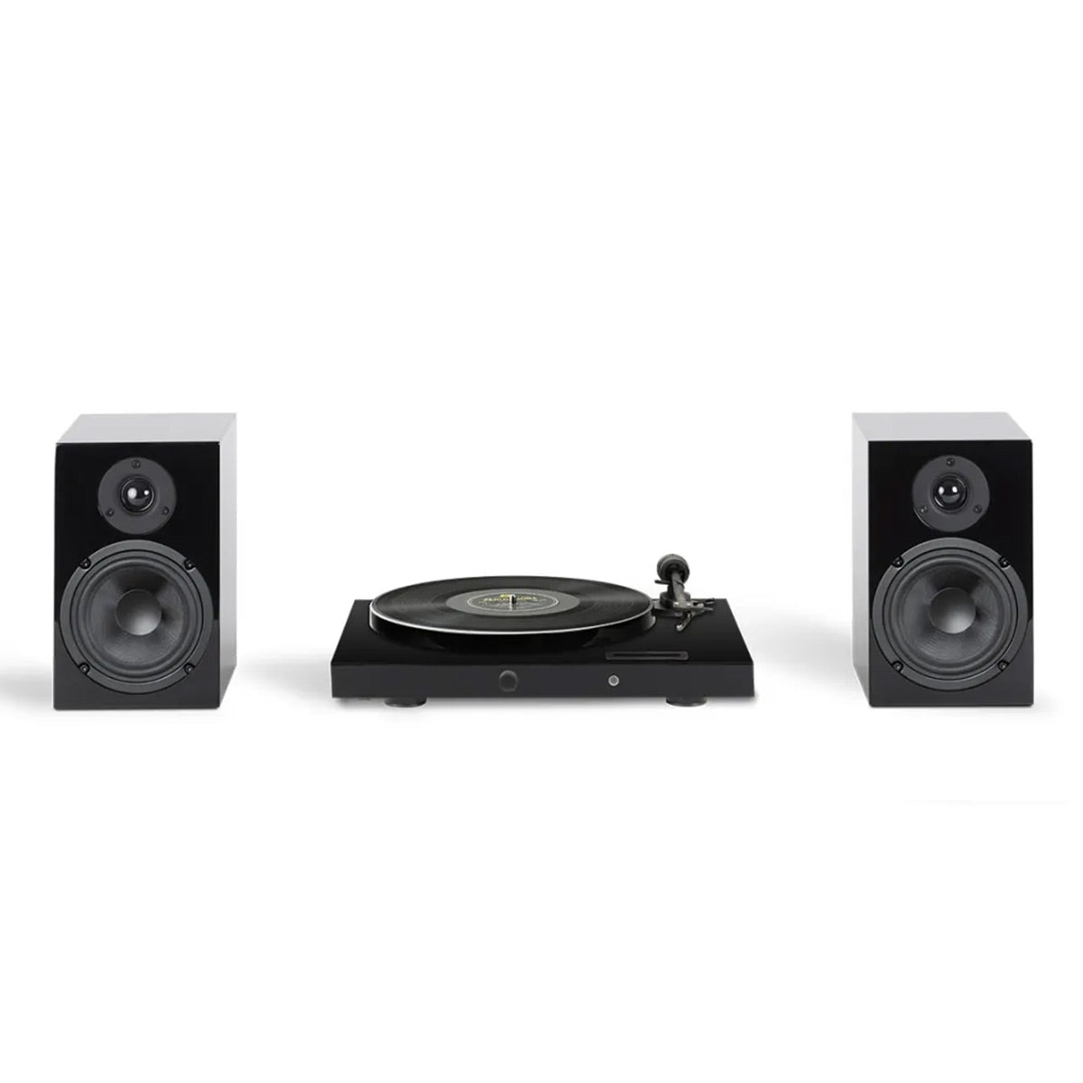 Pro-Ject Juke Box E1 HiFi Set with Ortofon OM 5E Cartridge (Black)