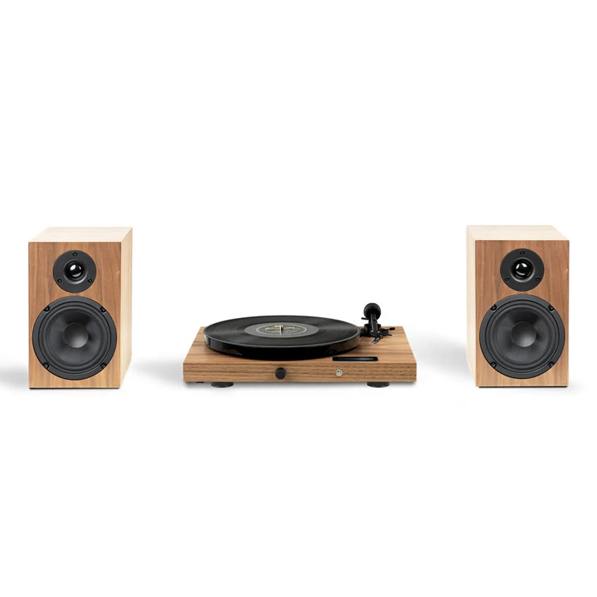 Pro-Ject Juke Box E1 HiFi Set with Ortofon OM 5E Cartridge (Walnut)