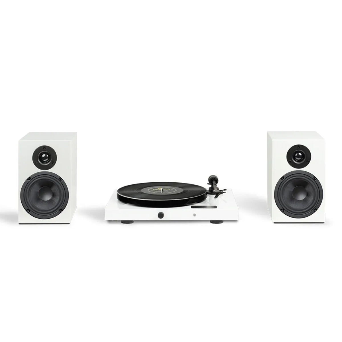 Pro-Ject Juke Box E1 HiFi Set with Ortofon OM 5E Cartridge (White)