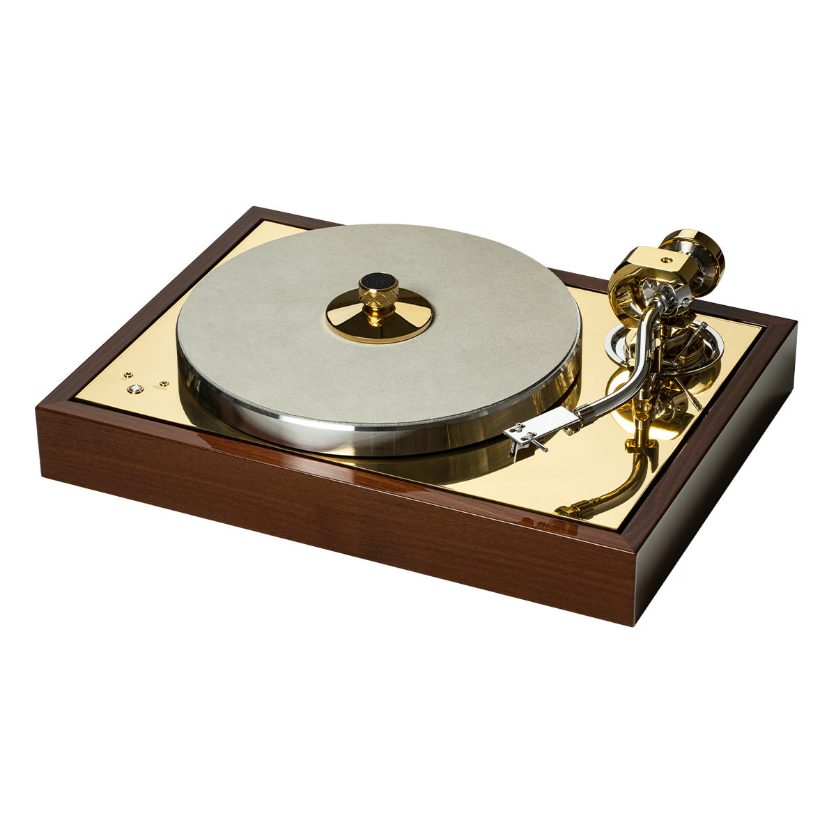 Pro-Ject The Classic Reference Balanced Turntable (Brass & Acacia)