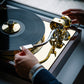 Pro-Ject The Classic Reference Balanced Turntable (Brass & Acacia)