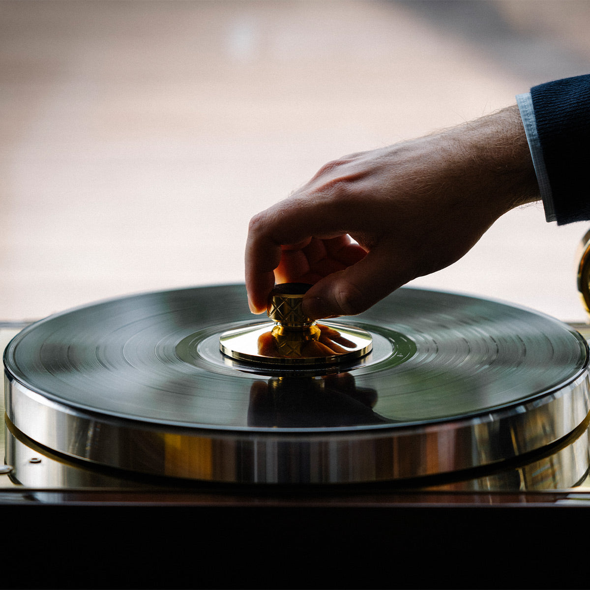 Pro-Ject The Classic Reference Balanced Turntable (Brass & Acacia)