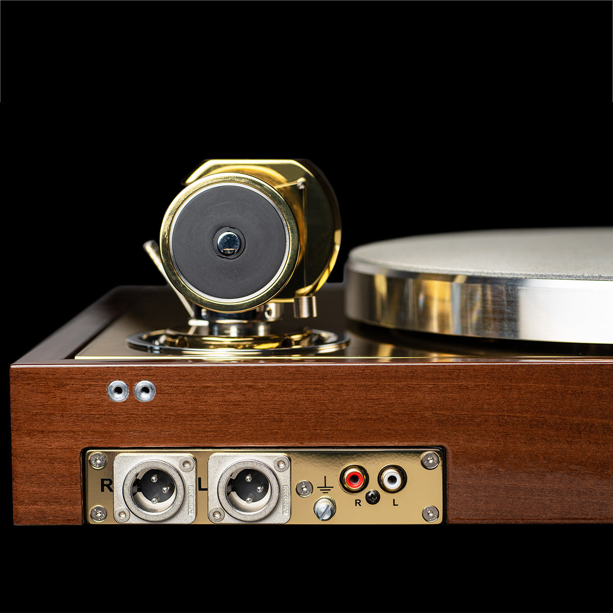 Pro-Ject The Classic Reference Balanced Turntable (Brass & Acacia)