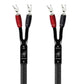 AudioQuest Rocket 44 Full-Range Speaker Cable with Silver Multi-Spade Connections - Pair (10 ft.)