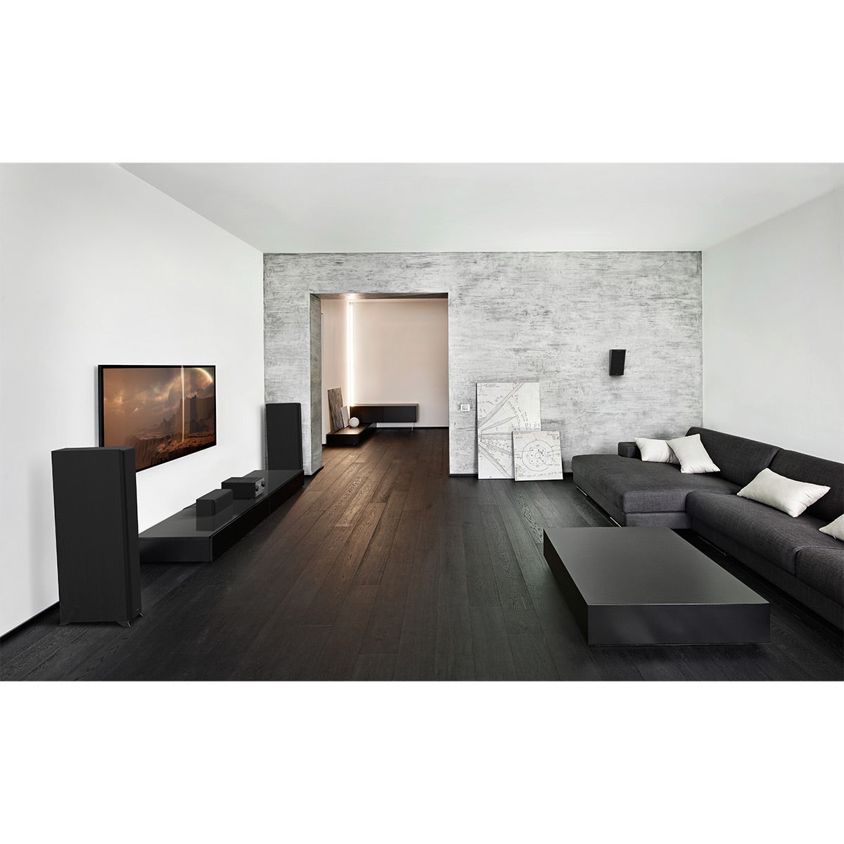 Klipsch Reference Premiere RP-6000F II 5.1 Dolby Atmos Home Theater System (Ebony)