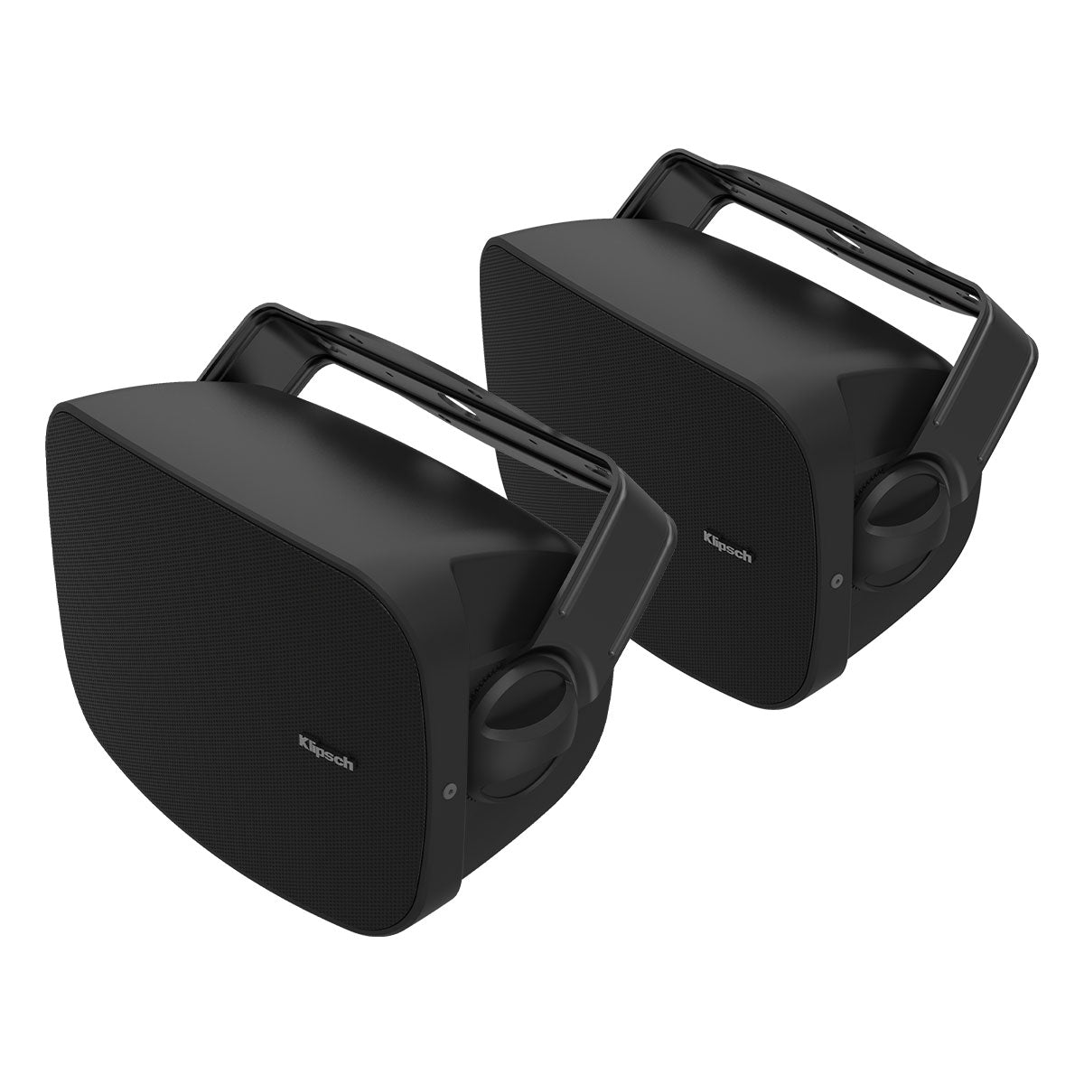 Klipsch RSM-400 Indoor/Outdoor Surface Mount Speakers with 4" Woofer - Pair (Black)