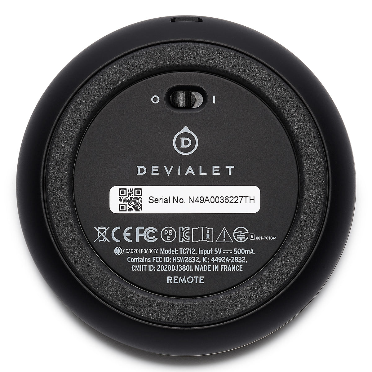 Devialet Phantom II 98db Wireless Compact Speaker with Remote (Matte Black)