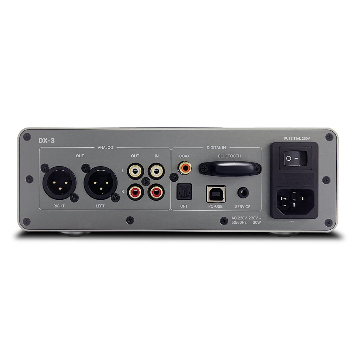 Rotel DX-3 Headphone Amplifier (Silver)