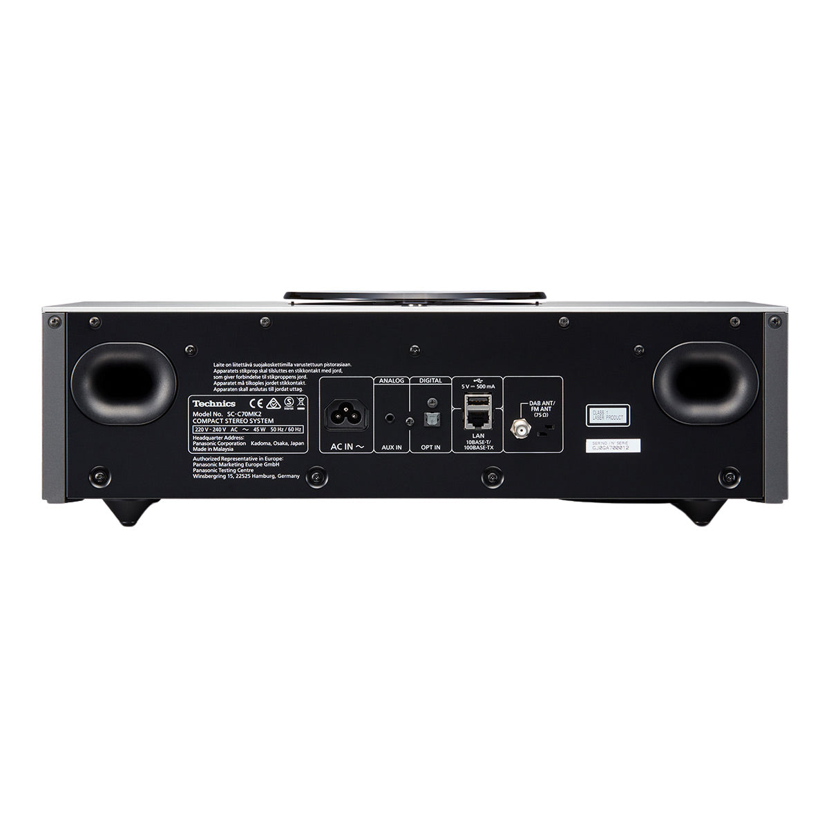 Technics SCC70MK2 Premium All-in-One Music System (Silver)