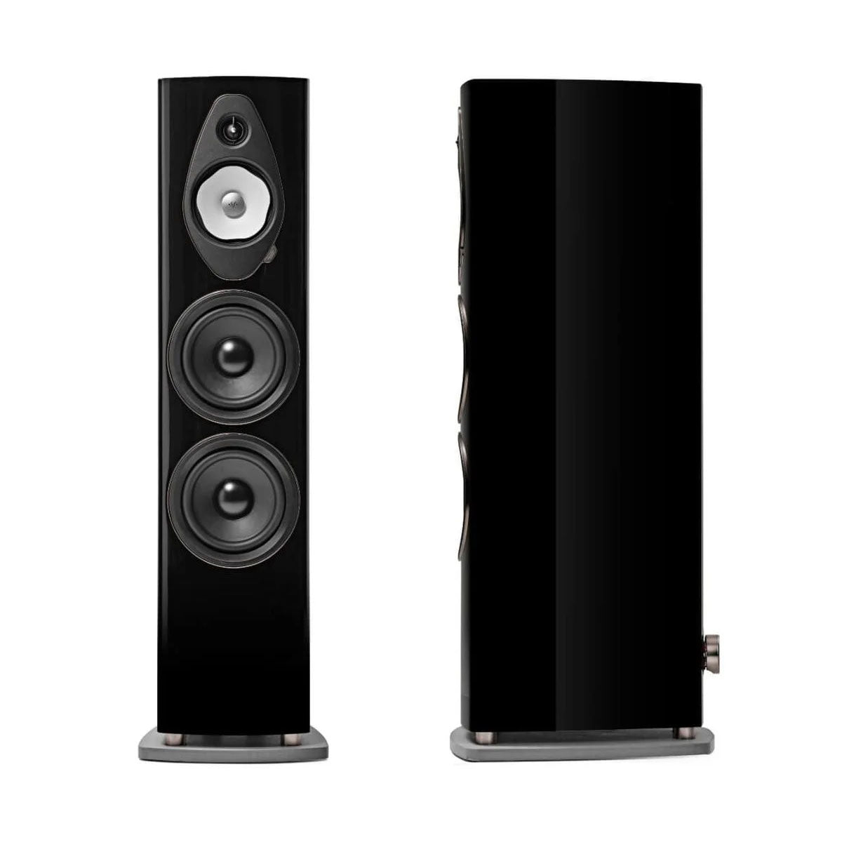 Sonus faber Sonetto VIII G2 3-Way Passive Floorstanding Speakers - Pair (Black)