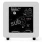 Kanto SUB8 8" Powered Subwoofer Bundle with AudioQuest Jack Russell Subwoofer Cable - 4m (White)