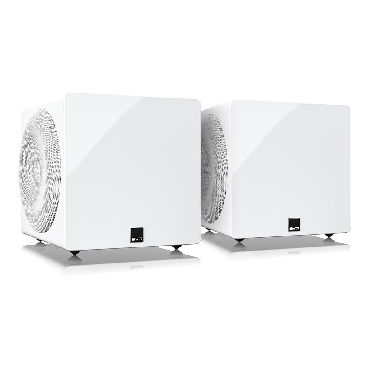 SVS 3000 Micro R|Evolution Dual 9" Subwoofers - Pair (White Gloss)