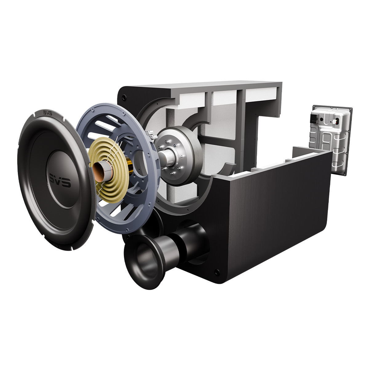 SVS PB-3000 R|Evolution 13" Ported Subwoofer (Black Ash)